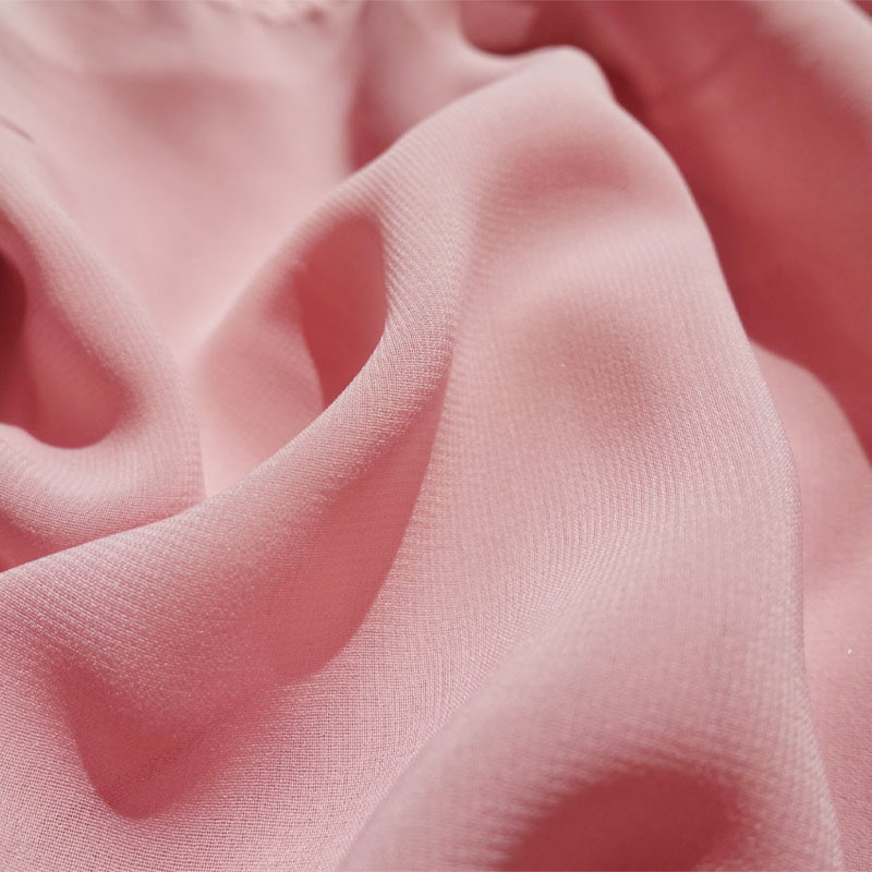 100D 80gsm Tecido de chiffon respirável supermacio e adequado para a pele